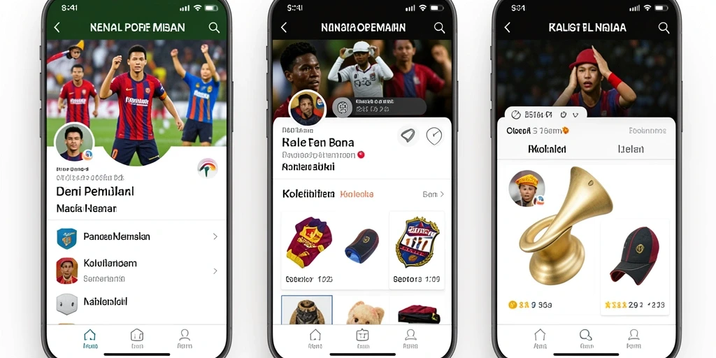 Fitur komunitas yang memungkinkan interaksi dengan pemain lain.