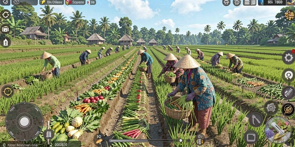 Fitur sosial memungkinkan interaksi antar pemain.