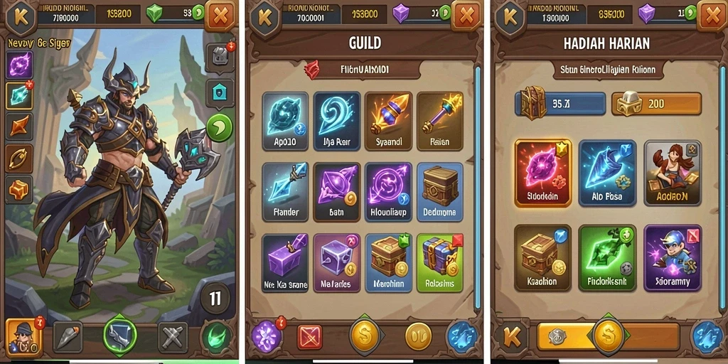 Mode multiplayer yang seru dan menantang.