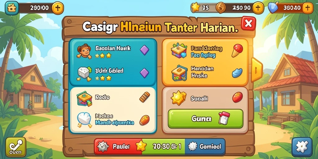 Misi menantang yang harus diselesaikan dalam level ini.